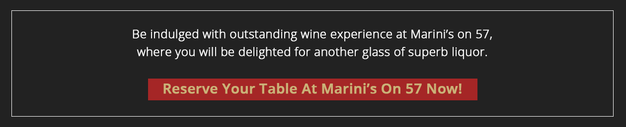 Wine at Marini's on 57
