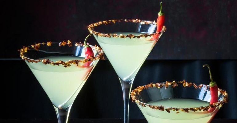 Chili Martini Cocktail 