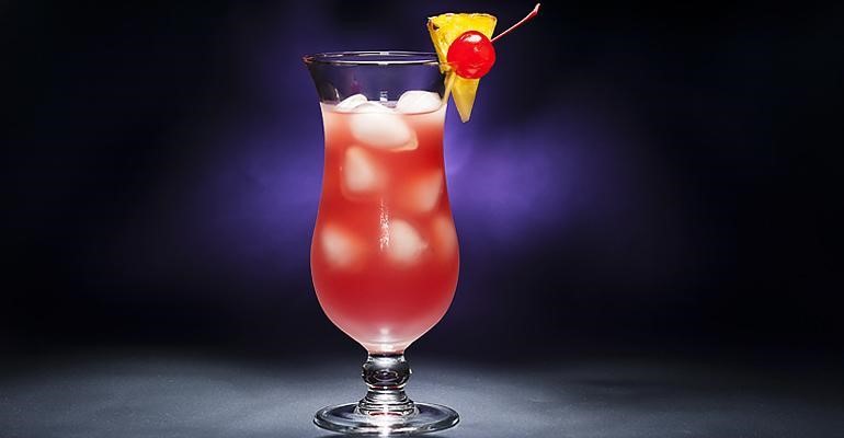 Singapore Sling Fruity Cocktail