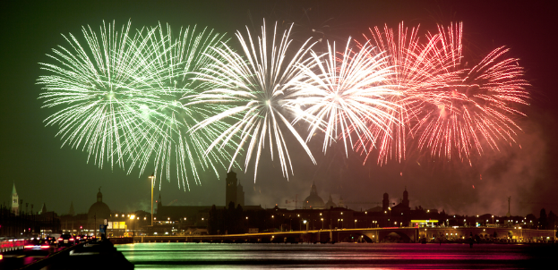 Fireworks in KL City